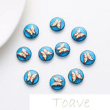 Round Glaze Beads for DIY Jewelry Making