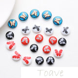 Round Glaze Beads for DIY Jewelry Making