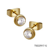 Round Bead Earrings Studs Women Jewelry TSE22917