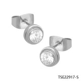 Round Bead Earrings Studs Women Jewelry TSE22917