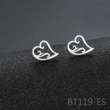 Round Beads Earrings Studs Women Jewelry Girl Nice BT119