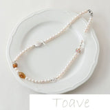 Glazed Silver Foil Beads DIY Material