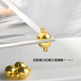 Round Magnetic Buckle for DIY Bracelet Necklace Jewelry Accessory