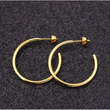 Round Pattern Earrings Studs Women Jewelry GUS102