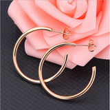 Round Pattern Earrings Studs Women Jewelry GUS102