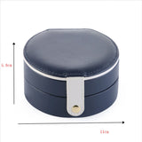 Small Jewelry Box with Mirror Organizer for Pendant Earring Necklace