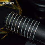 Crystal Cuff Bracelet for Women - Bling Wrap Bracelets Wedding Party Jewelry