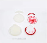 Round Triangle Quicksand Pendant Silicone Mould for DIY Resin Jewelry Making