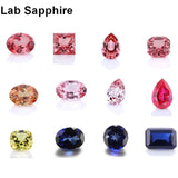 Lab Grown Sapphire for Jewelry Setting