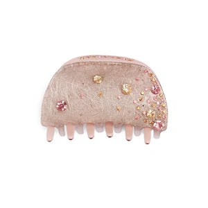 Royal Rhinestone Hair Claws Bridal Wedding Jewelry