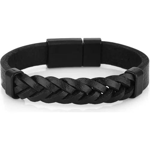 Royal Club De Polo Barcelona Men's Leather Bracelet