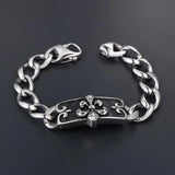 Royal Court Flower Vine Totem Men Bracelet