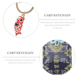Royal Guard Key Chain Japanese Bag Hanging Pendant Luck Charm Decor Fob
