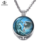 RoyalBeier Dragon Aromatherapy Locket Essential Oil Diffuser 10pcs