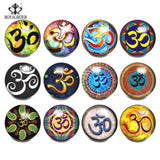 RoyalBeier 12PCS/lot Glass Snap Buttons For Snap DIY Bracelets Bangles