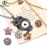 Sweet Love Glass Charms 18mm Snap Button Jewelry For 20mm Bracelet