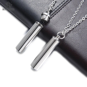 RoyalBeier Perfume Bottle Pendant Necklace - Silver Jewelry