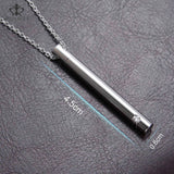 RoyalBeier Perfume Bottle Pendant Necklace - Silver Jewelry