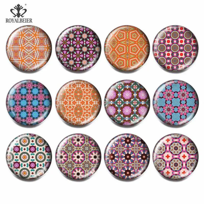 12pcs Mix Butterflies Glass 18mm Colorful Snaps Button Charm DIY Bracelet