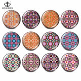 12pcs Mix Butterflies Glass 18mm Colorful Snaps Button Charm DIY Bracelet