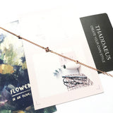 Rose Plated Link Chain Bracelet 925 Sterling Silver Jewelry Victorian Gift