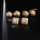 3 Pairs Alloy Earrings Set for Girls, Birthday Party Jewelry Gift