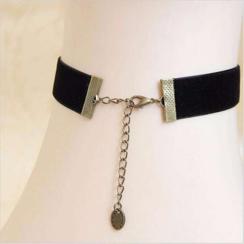 Vintage Lace Choker Necklace False Collar Statement Necklaces