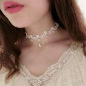Gothic Velvet Choker Necklace for Women