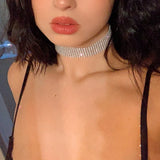Gothic Velvet Choker Necklace for Women