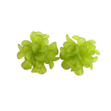 Rubber Acrylic Crochet Flower Patch Pattern Ornament Accessory 12pcs