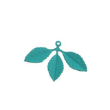 Leaf Shape Enamel Charms Oil Drop DIY Jewelry Findings