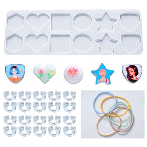 Rubber Bands Bracelet Kit Colorful Wristband DIY Craft