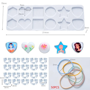 Rubber Bands Bracelet Kit Colorful Wristband DIY Craft