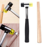 Rubber Hammer Mallet Wood Ring Mandrel Sizer Finger Ring Repair Tools