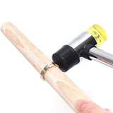 Rubber Hammer Mallet Wood Ring Mandrel Sizer Finger Ring Repair Tools