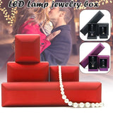 LED Light Jewelry Box for Proposal Engagement Wedding