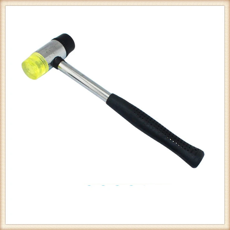 Rubber Hammer with Iron Handle Fiberglass Hammer