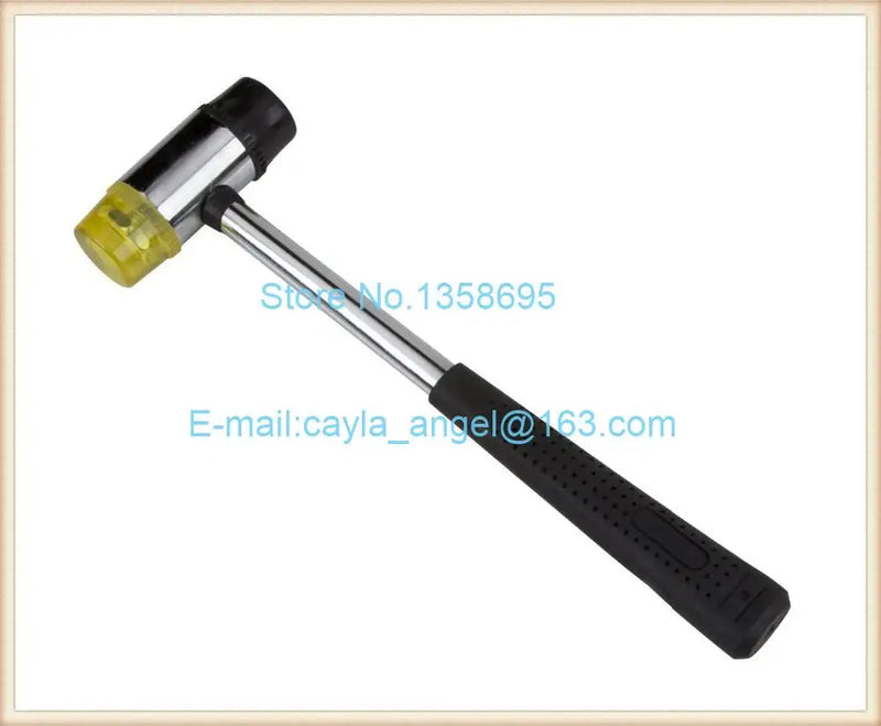 Rubber Hammer with Iron Handle for Jewelry DIY