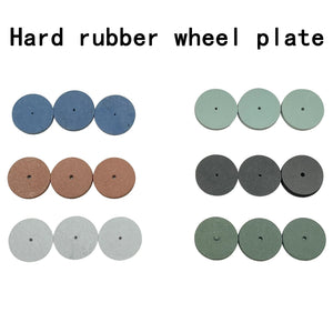 Rubber Wheel Polishing Plate for Dental Technicians