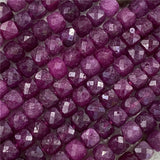 4mm Square Cube Natural Stone Beads for Jewelry Making