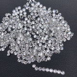 1CT Small Melee Moissanite Round Loose Stone Lab Grown Gemstone