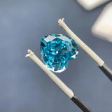 Ruif Heart Crushed Ice CZ High Carbon Lab Diamond CZ Gemstone