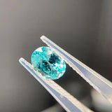 Lab Grown Paraiba Oval Shape Loose Gemstones for Jewelry Making