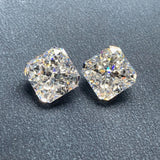 Ruif Hand Make 5A Square CZ Crushed Ice Cut 5X5mm-12x12mm