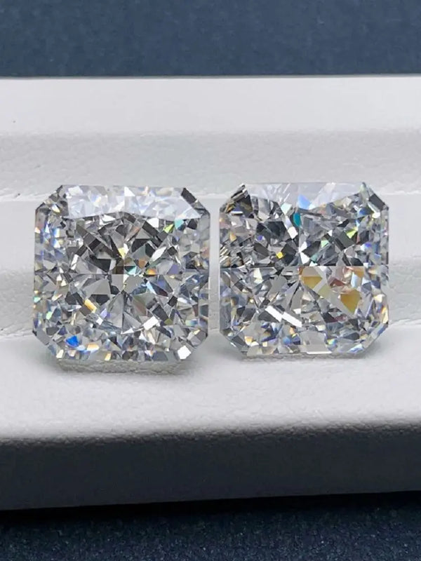 Ruif Hand Make 5A Square CZ Crushed Ice Cut 5X5mm-12x12mm