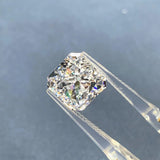 Ruif Hand Make 5A Square CZ Crushed Ice Cut 5X5mm-12x12mm