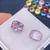 Ruif Hand Make Cushion Shape Crushed Ice Zirconia 8x10mm CZ Gemstone