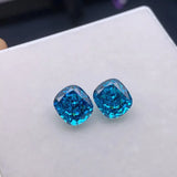 Ruif 8x9mm Crushed Ice CZ Gemstone for DIY Jewelry Making