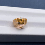 Heart Shape Orange Crushed Icu High Carbon Zirconia CZ Gemstone