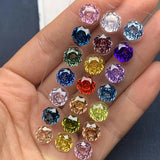 Ruif Arrival 8x8mm Zirconia Loose Stone Multicolor CZ Gemstone